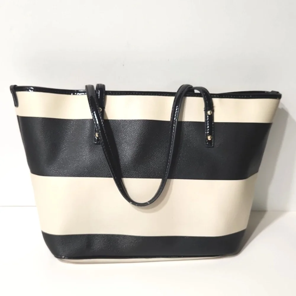 Kate Spade Boutique Harmony Large Striped Tote